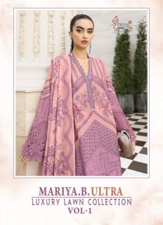 Shree fabs maria b - ultra - luxury lawn collection vol - 1 salwar kameez suppliers